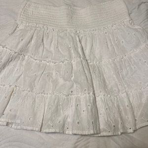 American Eagle white skirt